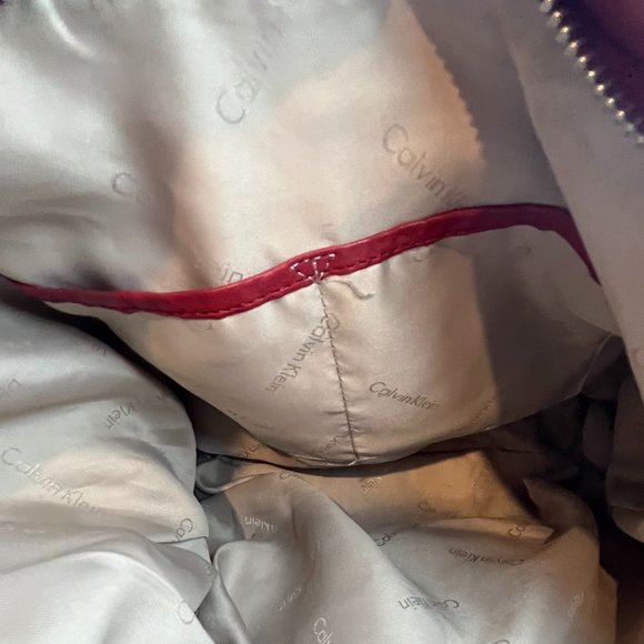 Calvin Klien red hobo Handbag NWOT - Picture 6 of 6